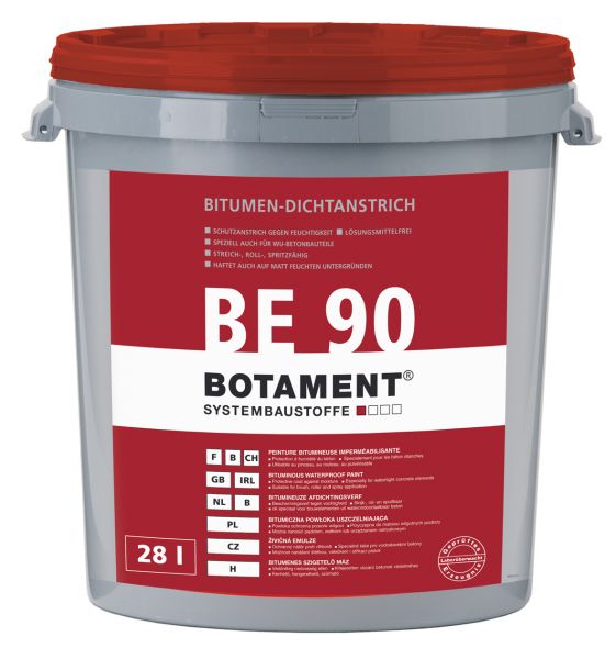 Botament  BE90 28L  - izolacja bitumiczna