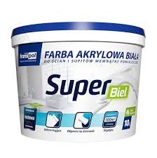 FarbaFranspol Super Biel 10L Farba Super Biel Farba Super Biel