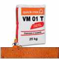 QUICK-MIX ZAPRAWA MURARSKA Z TRASEM TUBAG DO KLINKIERU VM 01 T 25KG ŁOSOSIOWO-POMARAŃCZOWA