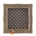 KRATKA KOMINKOWA DECO 160x160MM ZŁOTA PATYNA PARKANEX
