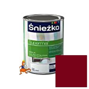 EMALIA SUPERMAL OLEJNO-FTALOWA DO DREWNA I METALU KOLOR WIŚNIOWY 400ML